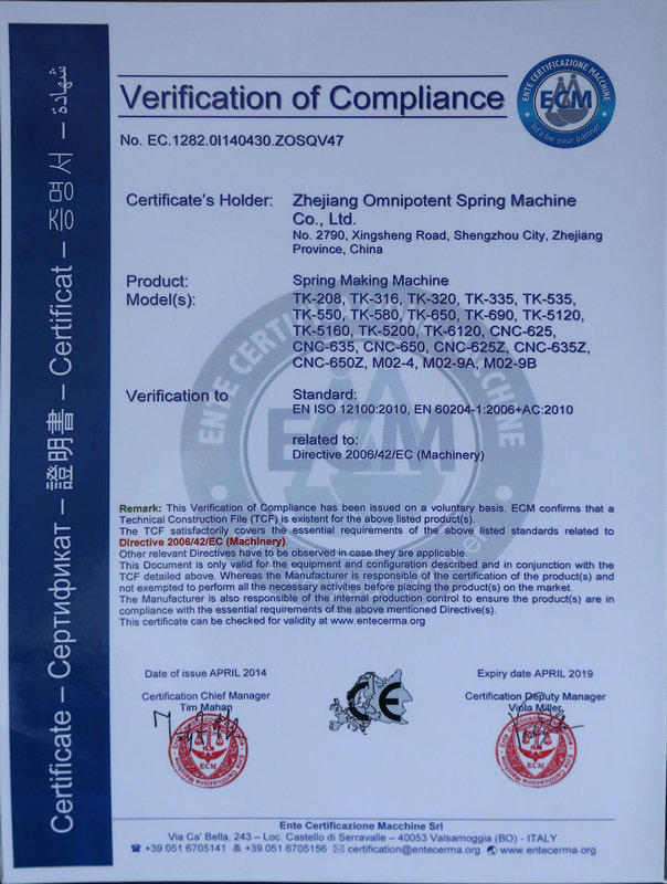 ECM certificate