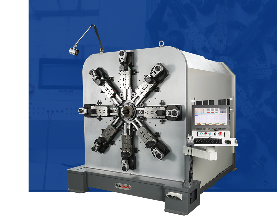 CNC Spring Camless Machine
